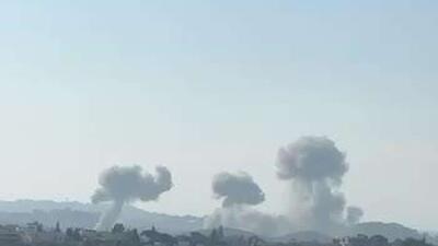  جنگنده‌های اسرائیلی شهرهای تبنا و نمیریه در جنوب لبنان را بمباران کردند