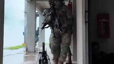  رزمایش ضد تروریستی پهپادی چین و سنگاپور