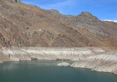 ۹۷ درصد مخزن سد کرج خالی شد