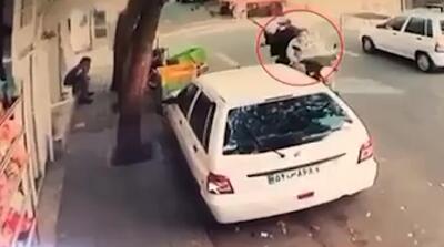 لحظات سوءقصد با کلاشنیکف در تهران