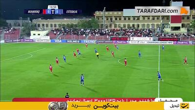 گل اسماعیل قلی زاده به المحرق (المحرق بحرین 0-1 استقلال)