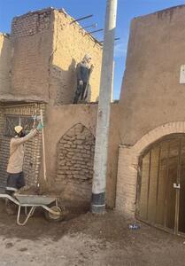 مرمت اضطراری حمام تاریخی کاکامیر برای جلوگیری از آسیب‌های رطوبتی - تسنیم