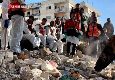 عملیات نفس‌گیر تیم‌های نجات غزه برای یافتن پیکر 117 شهید یک خانواده فلسطینی - تسنیم