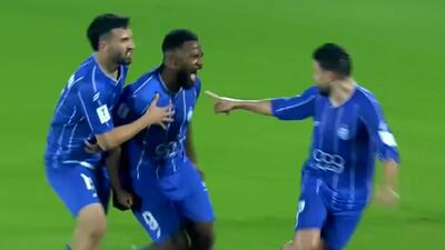 گل دوم استقلال به المحرق توسط نازون