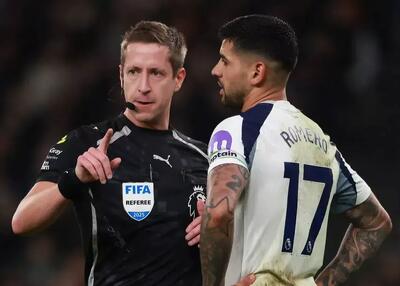 اتهام بدرفتاری با داور به ستاره تاتنهام