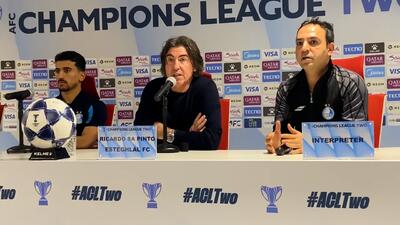 صحبت های ساپینتو پس از پیروزی مهم استقلال