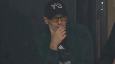 زیدان تماشاگر اولین حضور رسمی فرزندش در الجزایر