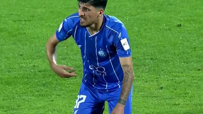 مصدومیت قلی زاده که منجر به تعویض او شد