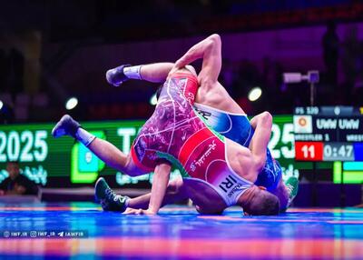ستاره های کشتی در فینال مرحله اول انتخابی تیم ملی