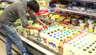 لبنیات ارزان به بازار می‌آید