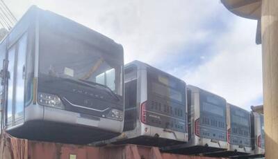 ۳۵ اتوبوس دوکابین به بندر شهیدرجایی رسید