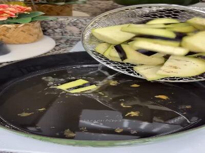 خوراک گوشت و بادمجان با طعم بهشتی