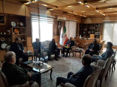  دیدار نمایندگان تعاونی‌های شهرک عظیمیه با استاندار قزوین