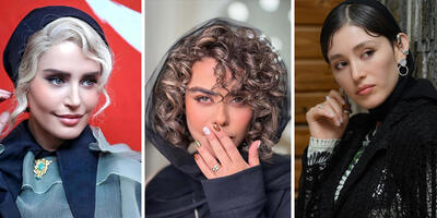 از سایه‌های متالیک تا رژگونه‌های پررنگ؛ ترندهای میکاپ که در آرایش بازیگران ایرانی دیده شدند! - چی بپوشم