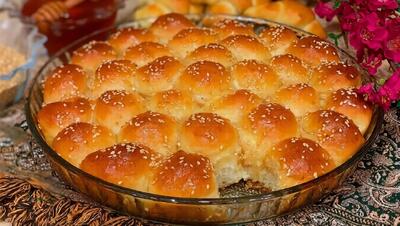  طرز تهیه نان لانه زنبوری با پنیر بسیار خوشمزه مناسب صبحانه و عصرانه