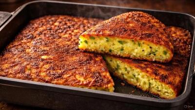  طرز تهیه کوکو سیب زمینی ترد و پفکی با ۲ عدد سیب زمینی