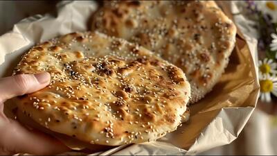 طرز تهیه نان پروتئینی! بدون آرد، بدون شکر! (فقط دانه چیا و ماست!)