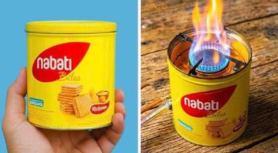  ساخت بخاری نفتی خانگی با قوطی حلبی و سیمان؛ راهکاری برای زمستان بدون گاز و چوب