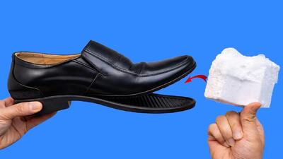 نحوه تعمیر و دوخت کفش های پاره شده با یونولیت