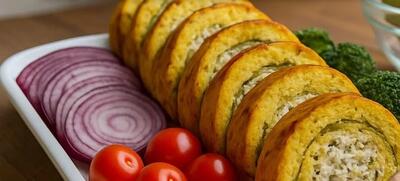 هیچ کس باورش نمیشه این غذای خوشمزه و مجلسی فقط با کدو سبز درست میشه آسون سریع خوشمزه