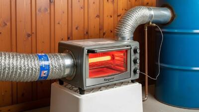 گرمای زمستانی رایگان، من پروژه گرمایشی خودم را در خانه ساختم !