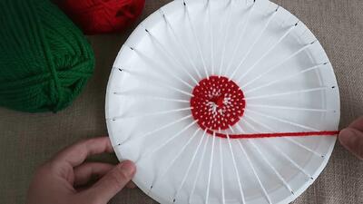 ببین با نخ کامواهای باقی مانده چیکار کردم! (ایده عالی بازیافت)