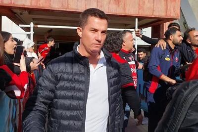  ذوق‌زدگی همسر اوسمار برای هدیه پرسپولیس+عکس