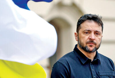 رونمایی زلنسکی از طرح جدید صلح