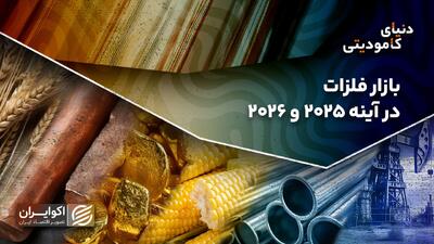 بازار فلزات در آینه 2025 و 2026