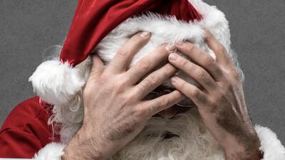 بابانوئل هم گرفتار تورم شد