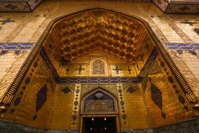 ایوان طلای نجف آماده رونمایی شد