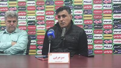 واکنش امیر خلیفه اصل سرمربی استقلال خوزستان به برتری مقابل ذوب آهن