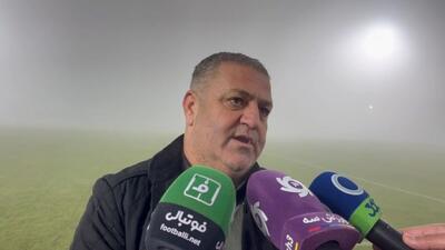 صحبتهای مدیرعامل آلومینیوم در حاشیه بازی آلومینیوم و ملوان