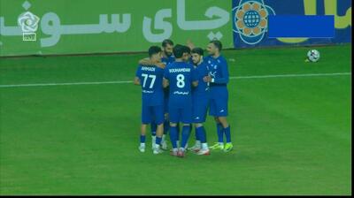 گل دوم استقلال خوزستان به ذوب آهن (جلالی وند)