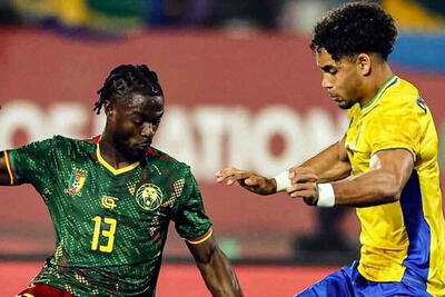 باخت گابن در جام ملت‌های آفریقا با حضور هافبک استقلال