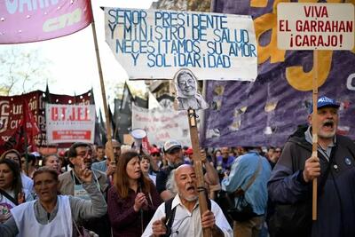 هر هفته اعتراض/ بسیج کارگران آرژانتین علیه حملات مجدد رئیس جمهور راستگرا