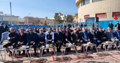  عملیات اجرایی ایستگاه قطار شهری دروازه کازرون آغاز شد