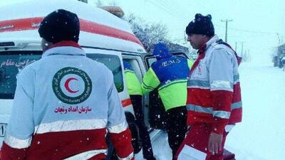 آماده‌باش هلال‌احمر در پی بارش برف و باران در استان‌های شمالی