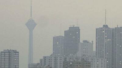 آسمان پایتخت در وضعیت قرمز