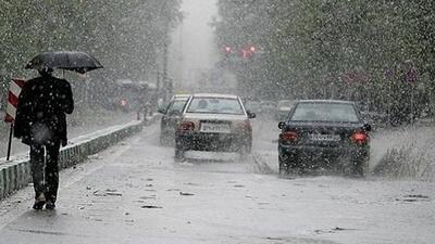 ورود موج جدید بارشی از جمعه شب به ایران
