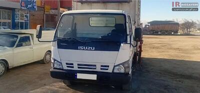 حراج تعداد 11 دستگاه کامیون ایسوزو 6 تن های زیر قیمت (شرکت ترابری) در مدل سال 1384