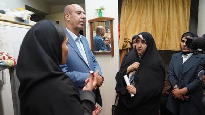  حضور معاون رئیس‌جمهور در خوابگاه دانشجویان دانشگاه شیراز