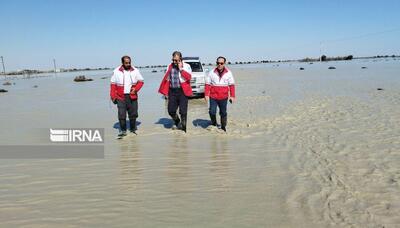 آماده‌باش کامل تیم‌های هلال‌احمر در پی بارش‌های جوی در استان‌های شمالی