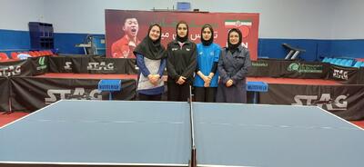 مشخص شدن ترکیب تیم ملی تنیس روی میز بانوان برای قهرمانی جهان