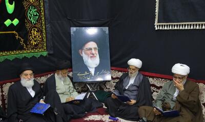 مراسم هفتمین سالگرد ارتحال آیت الله هاشمی شاهرودی در قم برگزار شد