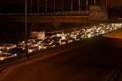 هشدار؛ آزادراه تهران کرج قفل شد؛ ترافیک سنگین از گرمدره تا کلاک