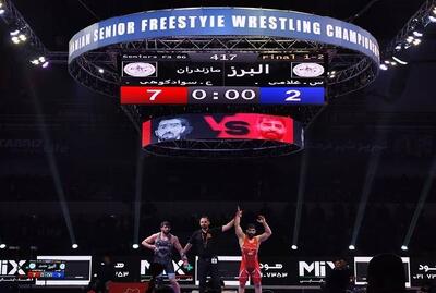 برترین آزادکاران مسابقات کشتی در تبریز معرفی شدند