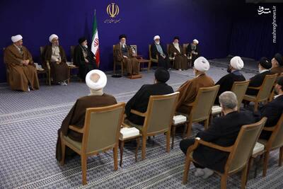 عکس/ دیدار اعضای کنگره بزرگداشت آیت‌الله میلانی با رهبر انقلاب