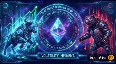 بازار در انتظار انقضای ۶ میلیارد دلار آپشن‌ اتریوم؛ گاوها پیروز می‌شوند یا خرس‌ها؟