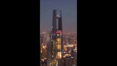 افتتاح بلندترین هتل جهان در نزدیکی ایران؛ تجربه‌ ای لوکس / فیلم